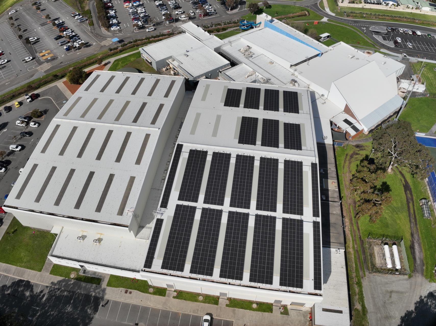 Solar at Albany Leisure and Aquatic Centre