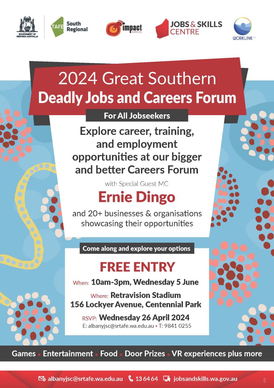2024 Great Southern Deadly Jobs and Careers Forum