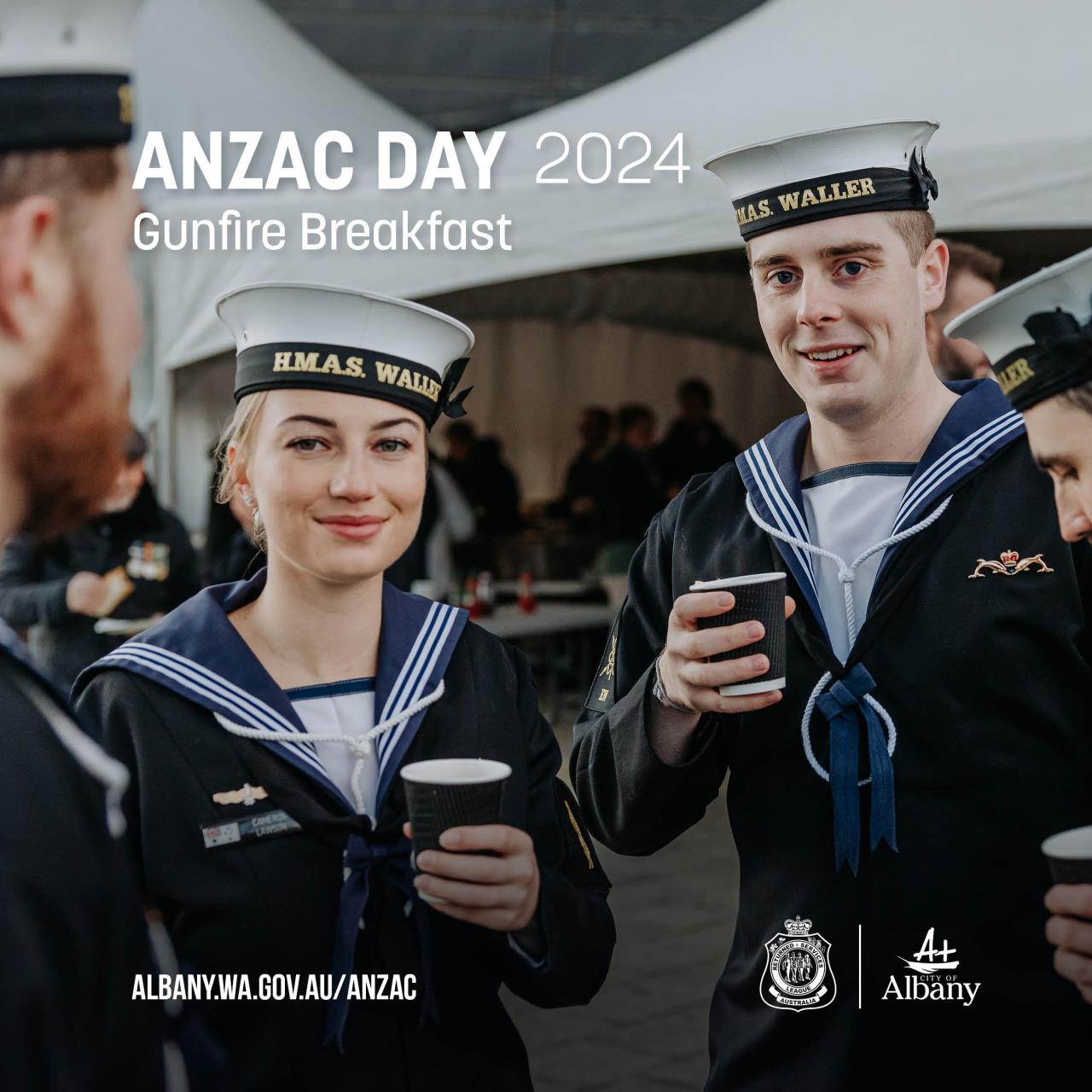 ANZAC Day Gunfire Breakfast