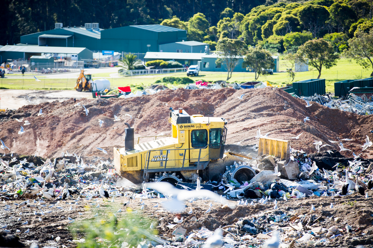 City reduce landfill greenhouse gas emissions
