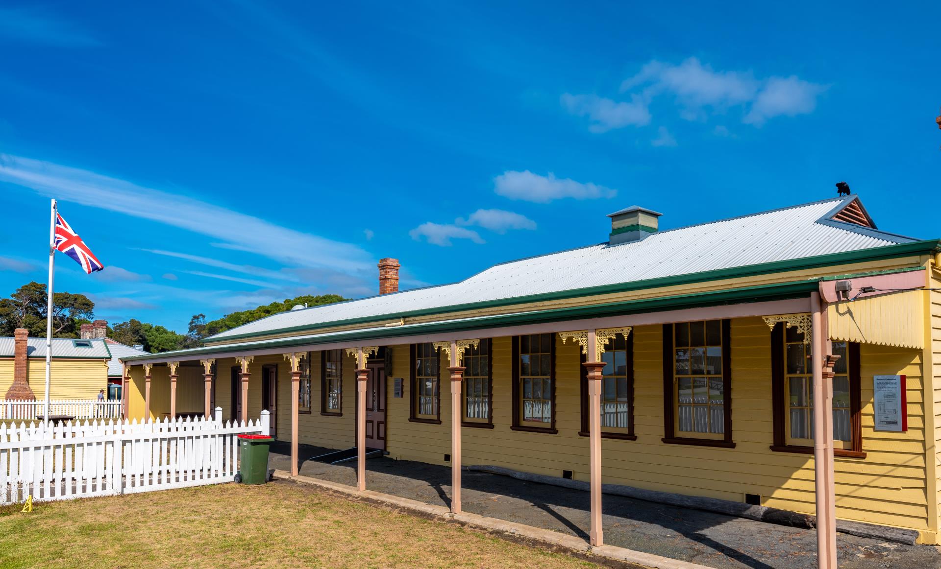 Photo of the Garrison Barracks building at Albany Forts, Irrerup /  Mount Adelaide