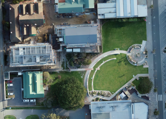 Alison Hartman Gardens Aerial