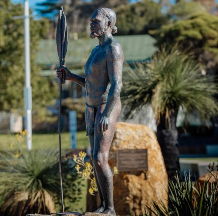 Albany Parks statue