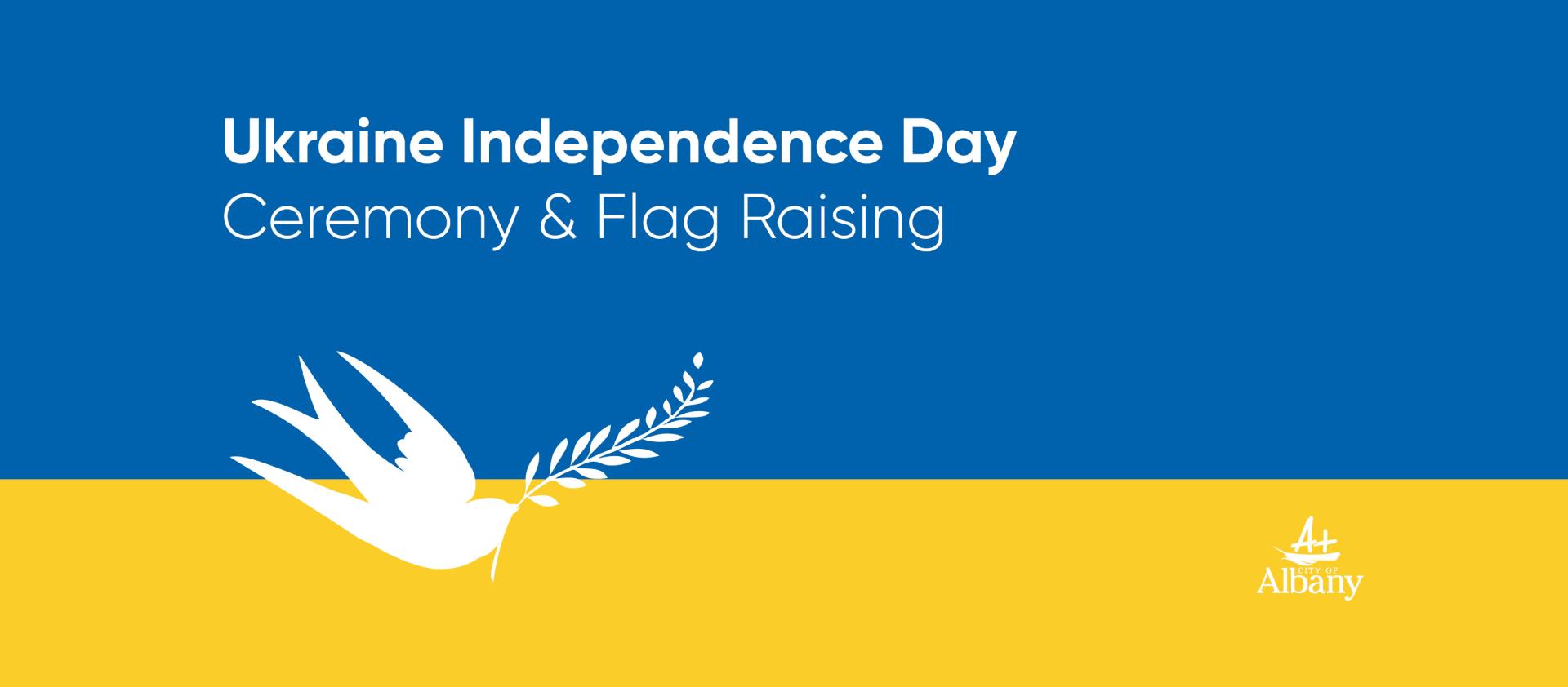 Ukraine Independence Day Ceremony & Flag Raising » City of Albany
