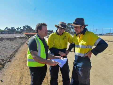 Progress and learning at Yakamia Creek