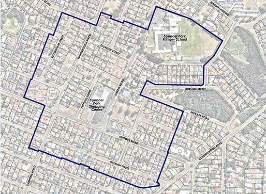 Spencer Park Map