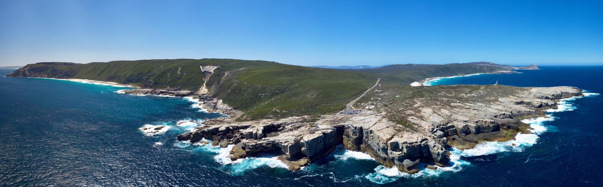 An Aerial image of Torndirrup