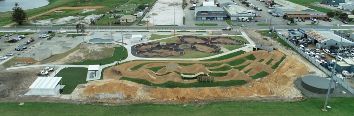 An image of the Youth Challenge Park Aerial View