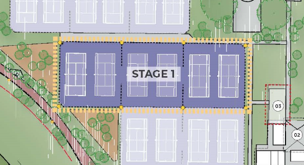 Albany Regional Tennis Centre - Stage 1 Image