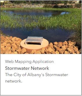 Web Mapping App - Stormwater Network