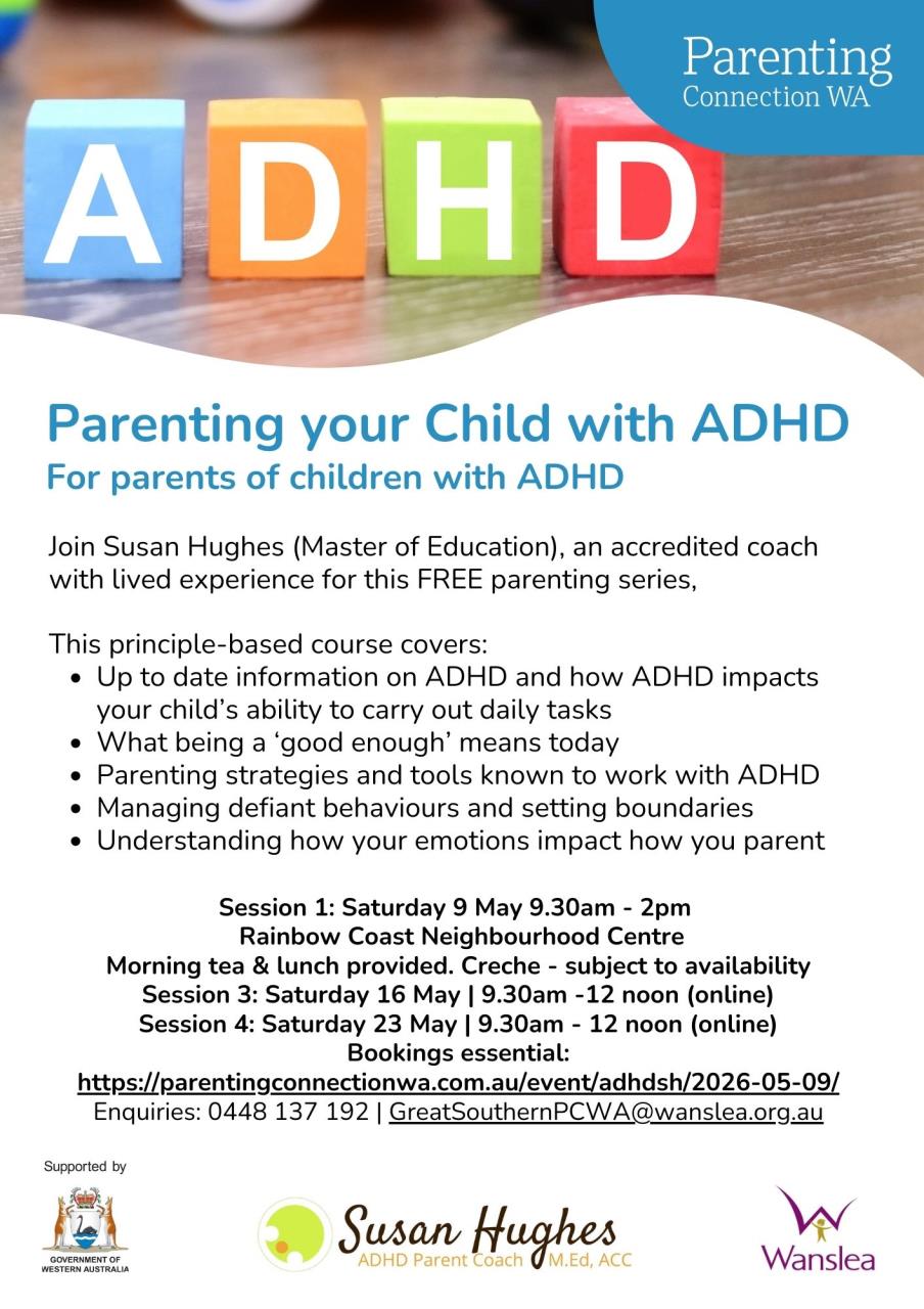 Parenting your child with ADHD