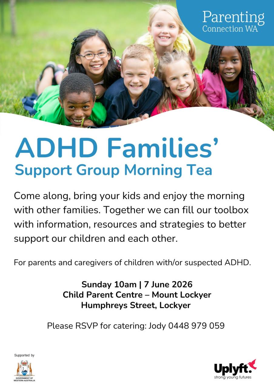 ADHD Families' Support Group Morning Tea