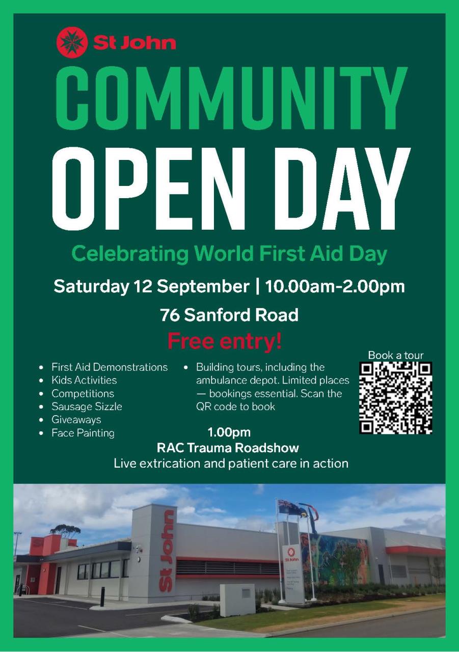 St John Community Open Day