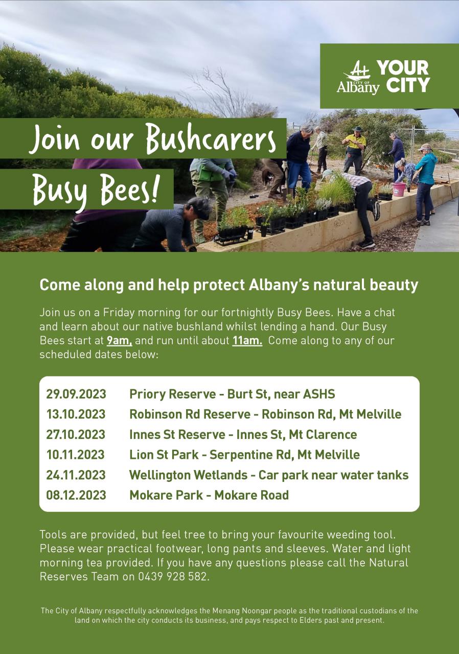 Bushcarers Busy Bees
