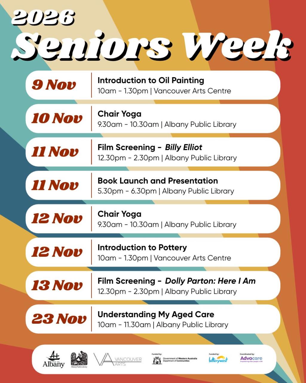2026 Seniors Week Albany