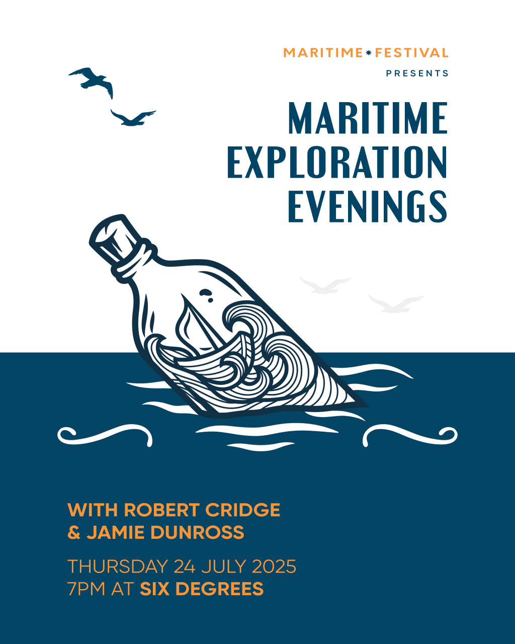 Maritime Exploration Evenings with Robert Cridge & Jamie Dunross