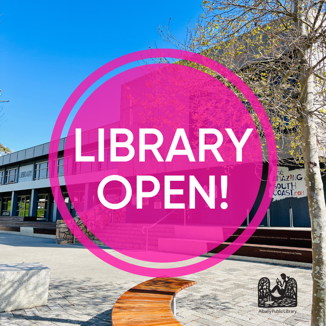 Albany Library Now  Open!