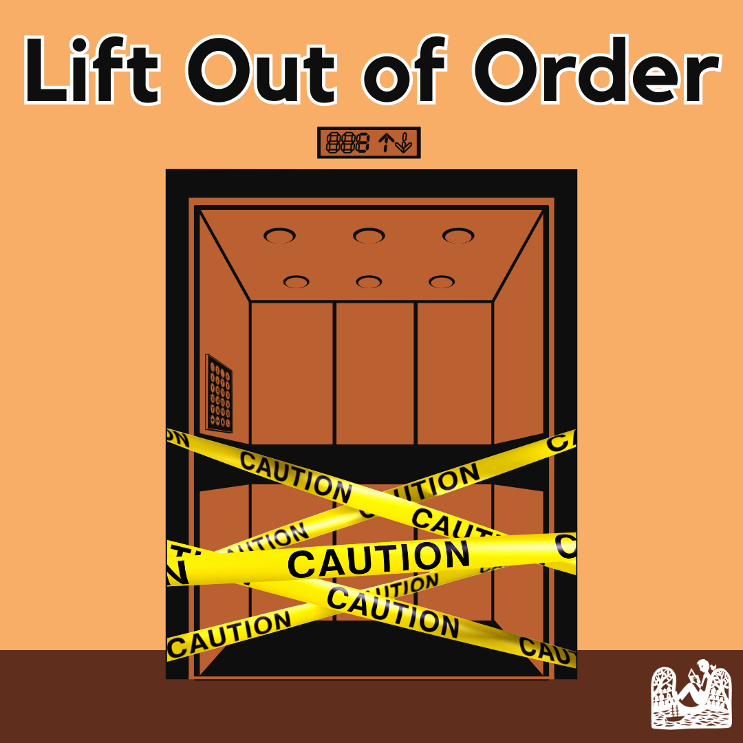 Albany Library Lift Out of Service