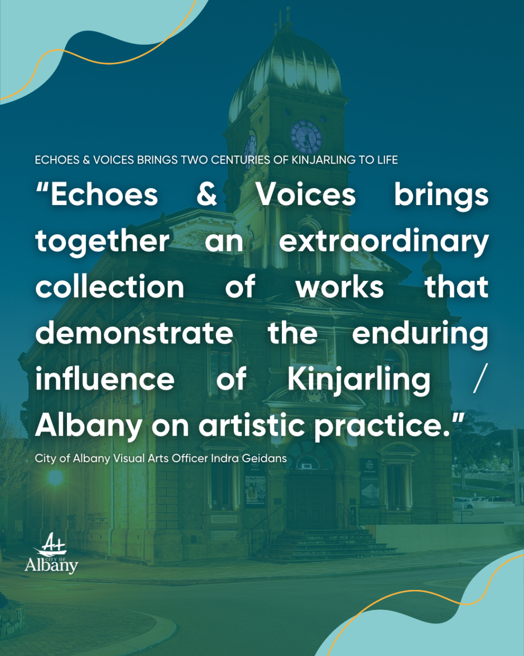 Echoes & Voices brings two centuries of Kinjarling to life