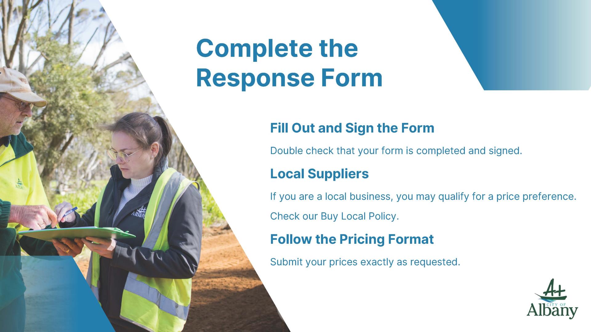 Picture: Tips for suppliers - Slide 2