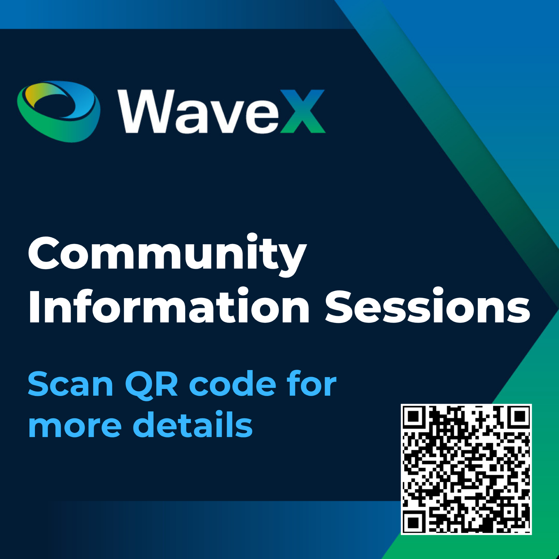 WaveX Large Scale Pilot Project: Community Information Session