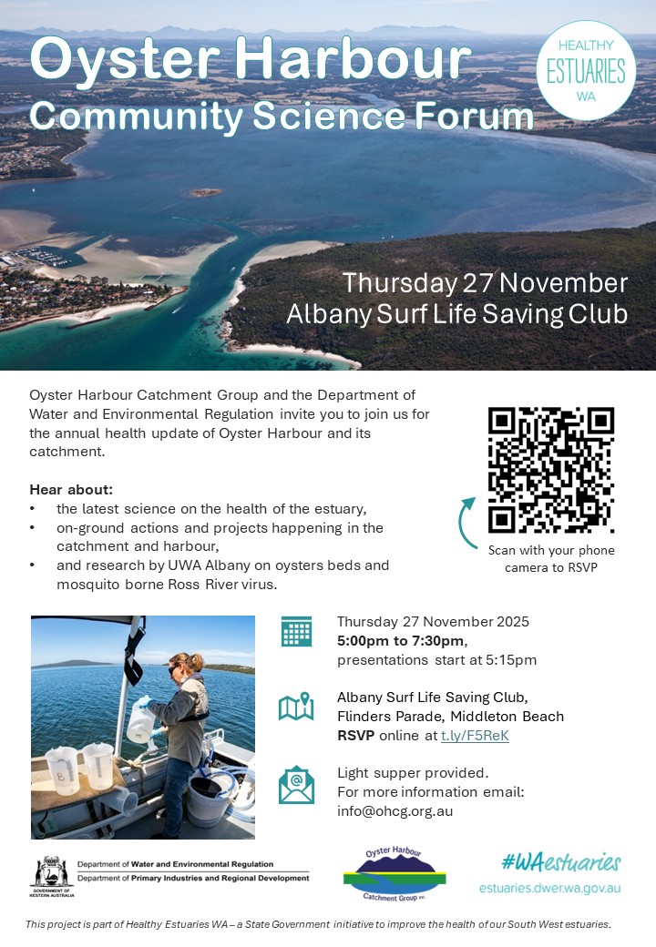 Oyster Harbour Community Science Forum