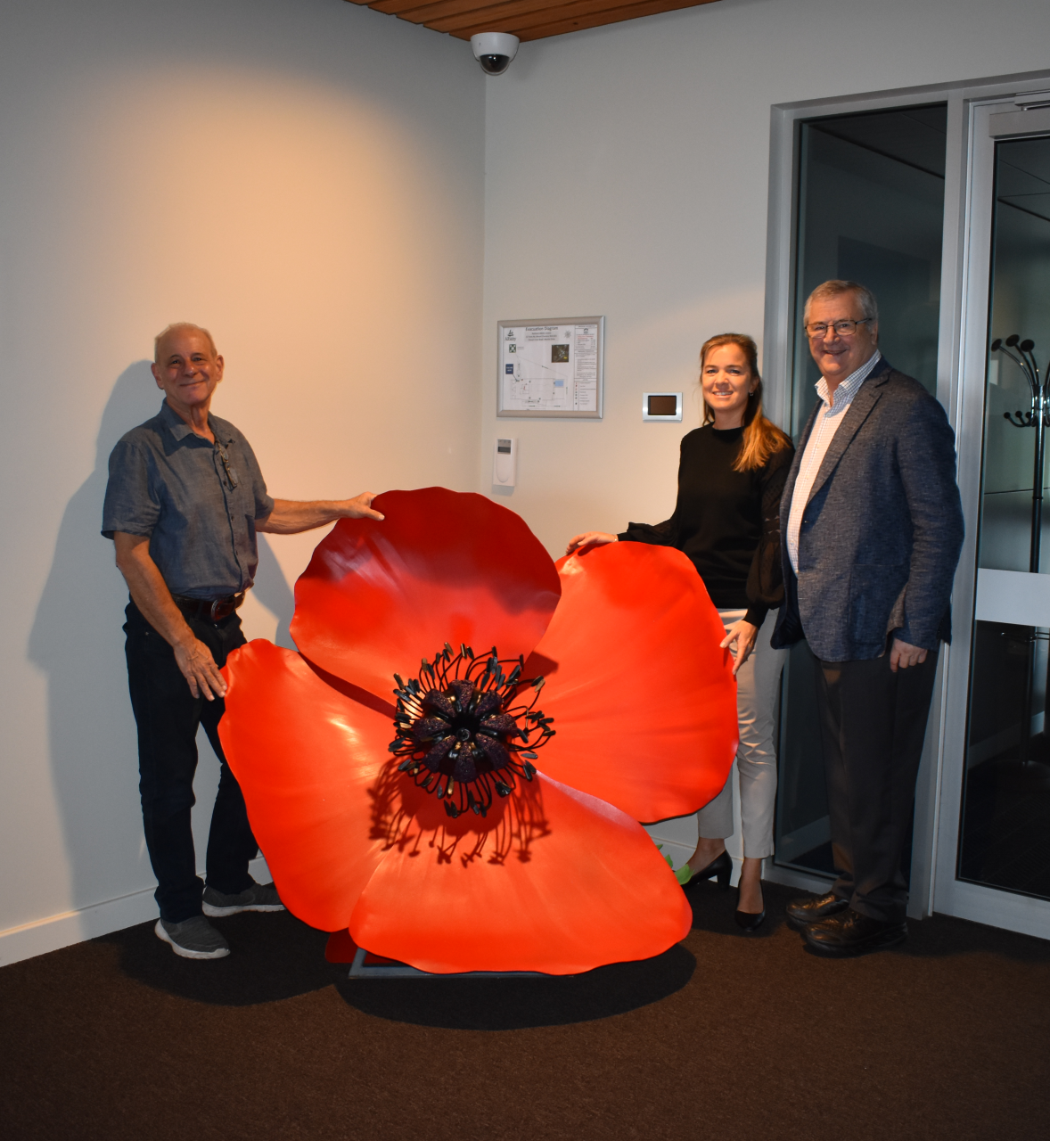 Remembrance Poppy sets roots in Albany